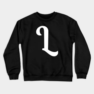 Letter L Crewneck Sweatshirt